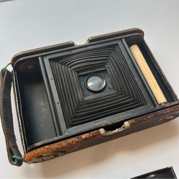 Vintage Kodak No 3 Folding Pocket Kodak Model G Autographic 118 Film Camera - Picture 3 of 9